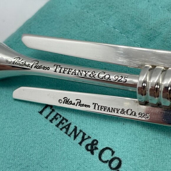 Tiffany & Co Paloma Picasso Golf Divot Tool Ball Marker Tee Set Sterling - Picture 4 of 11